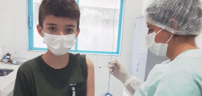 Davinópolis inicia vacinação de crianças contra a Covid-19